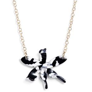 Lele Sadoughi Water Lilly Necklace